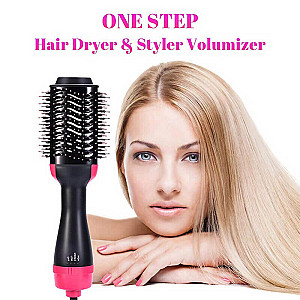 Professional Curler Hair Straightener One Step Hair Dryer.
