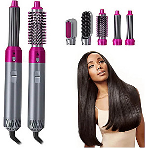 Hair Dryer Hot Air Brush Hair Straightener And Curler