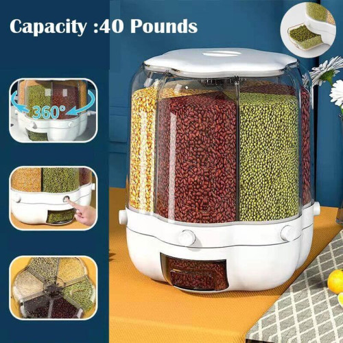 Food Storage Container with lid Moisture Resistant