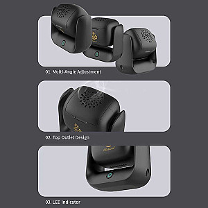 Modern Rotatable Incense Burner