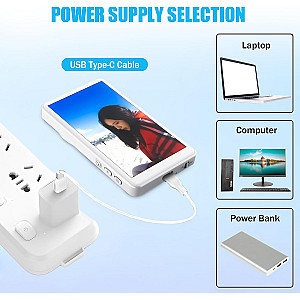 Phone Vlog Selfie Monitor Screen, Magnetic, Wireless.