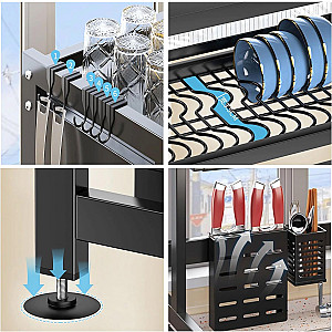 Kitchen Sink Shelf With Cabinet Door