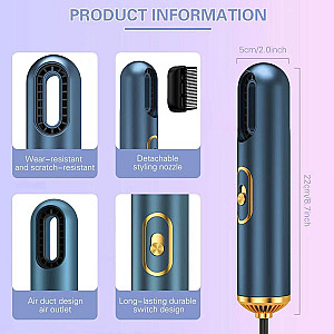 Hot Air dryer brush Suitable for Curling Iron Hairs