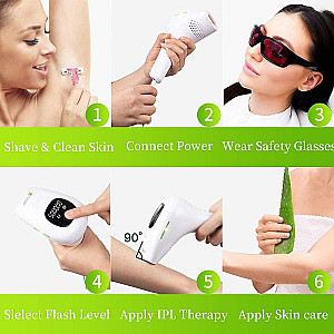 IPL Hair Removal Device for Women and Men