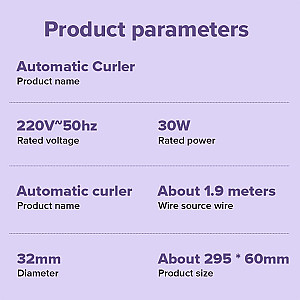 Automatic Hair Curler for Long Hair Crimping Rotating Iron