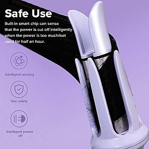 Automatic Hair Curler for Long Hair Crimping Rotating Iron