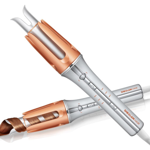 SHEGLAM Automatic Curling Iron 1 inch with 3 Temperatures