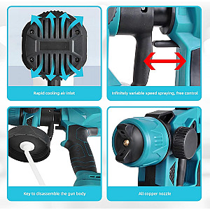 Battery Powered Paint Sprayer System