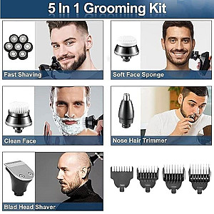 5-in-1 Electric Razor
