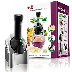 Dessert Frozen Black and Gray Ice Cream Treat Maker