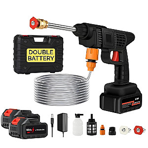 Car Washer High Pressure Gun Rechargeable 48V (Double Battery)