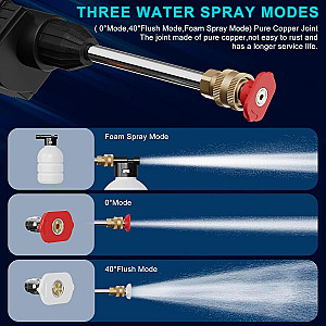 Car Washer High Pressure Gun Rechargeable 48V (Double Battery)