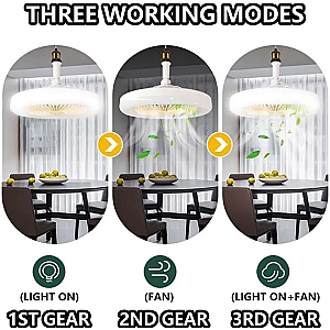 Ceiling Fan With Light Remote Control